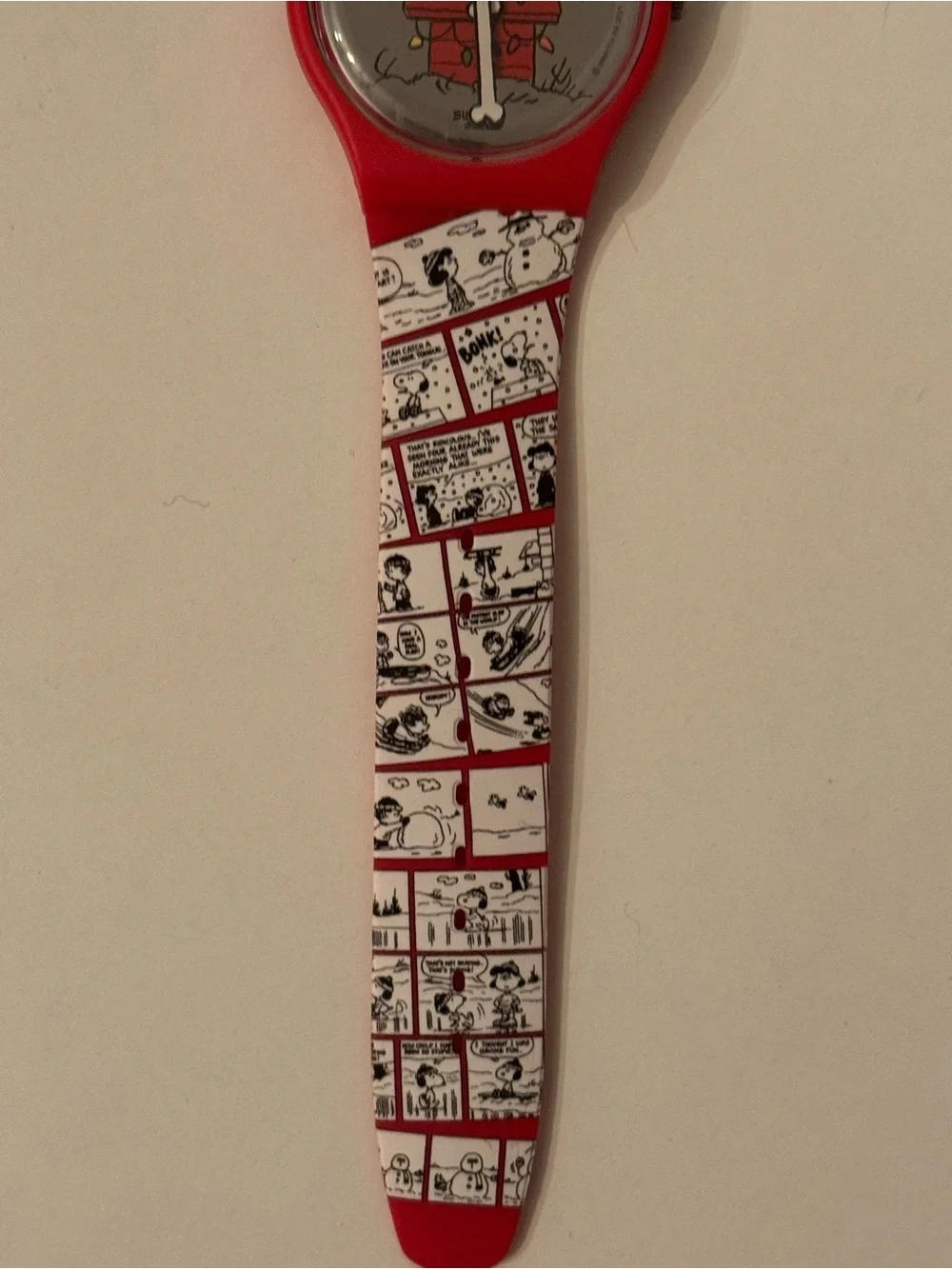 Swatch + Peanuts Snoopy Watch And Dog Bowl Limited Edition Holiday Set
